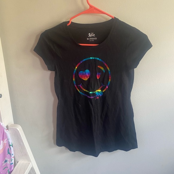 Rainbow smiley face top - Picture 1 of 2
